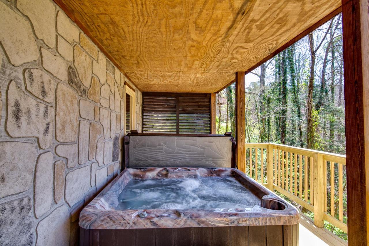 North Ridge Place Brand New Log Cabin With Hot Tub Great Location Sevierville Esterno foto